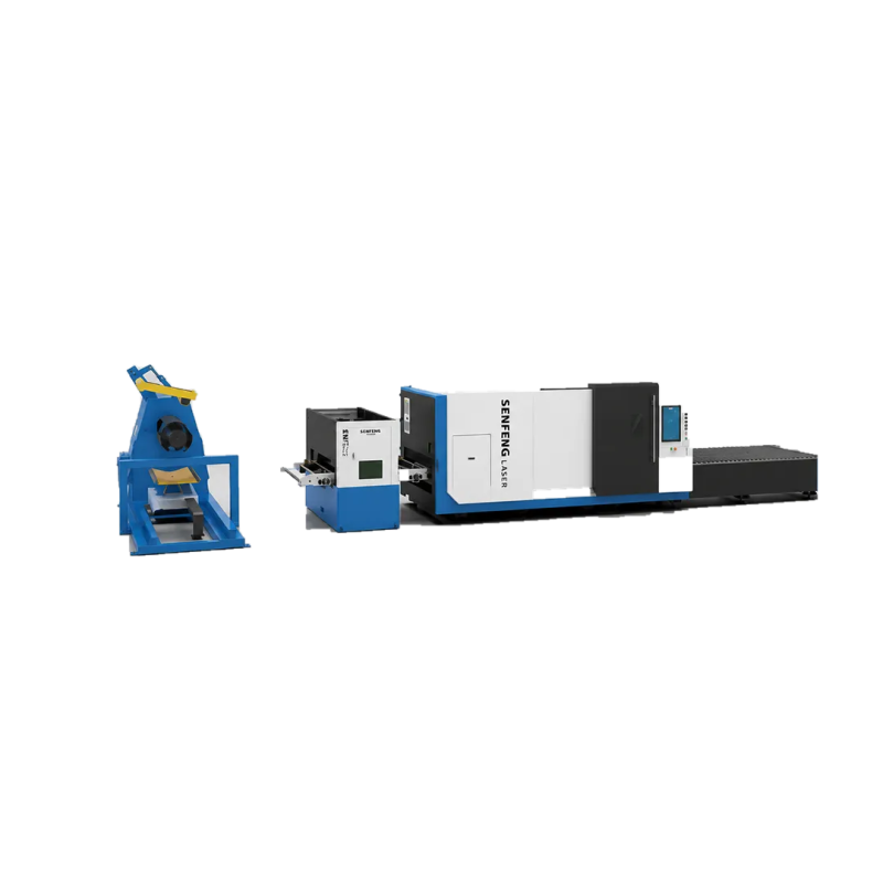 Tam Kapalı Bobin Beslemeli Lazer Kesim Makinesi SF1502CH